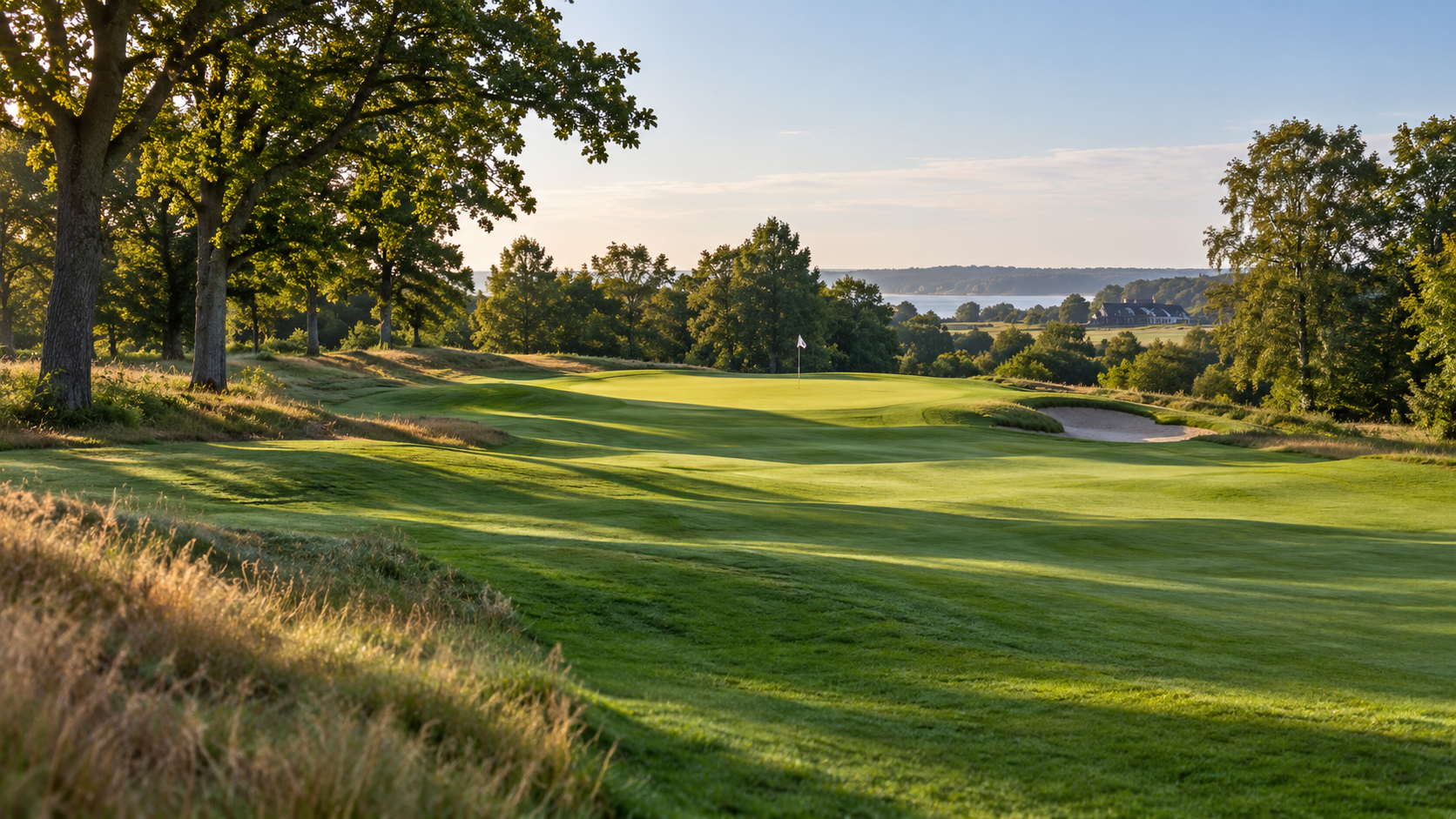Golfbane i flot vejr